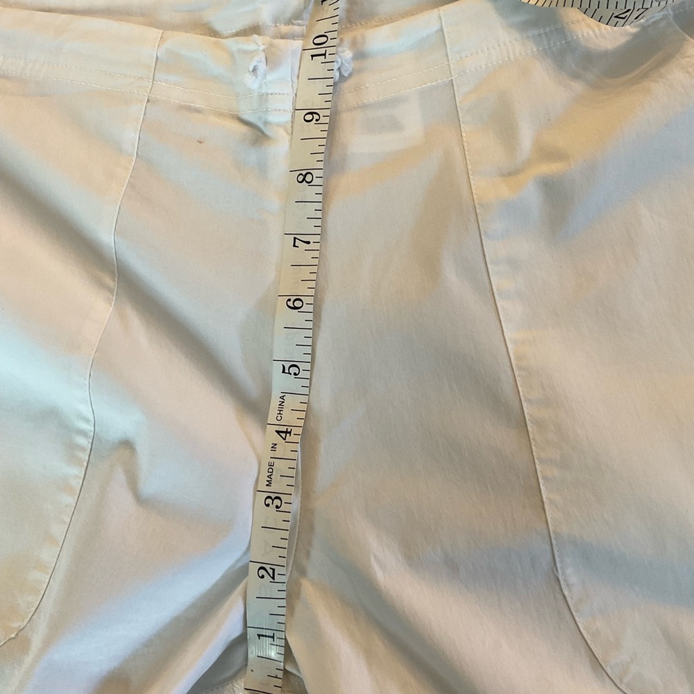 Fila Beyond Yoga Lightweight White Adjustable Leg Drawstring Pants Size Medium - Picture 9 of 13